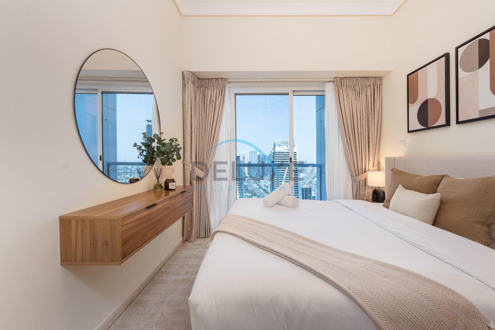 Apartment Bright 1br With Views, Jumeirah Towers By Deluxe Holidya Homes